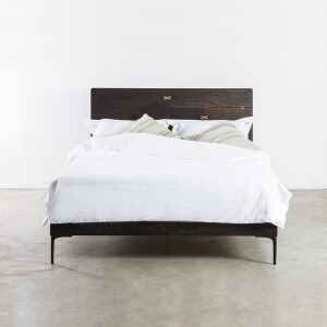 睡個好覺吧！Have a Sweet Dream, 柚木床架｜實木床架, Square Roots 英國設計家具, 工業風家具 Kulu 焦燻橡木床架-24