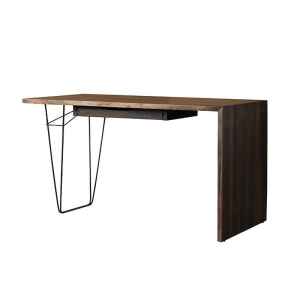實木書桌, Square Roots 英國設計家具, 工業風家具 Flo 焦燻橡木一抽書桌-40