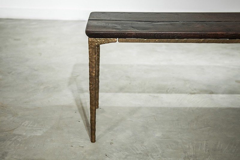 玄關, 長凳, Square Roots 英國設計家具, 工業風家具 Kulu 焦燻橡木長凳-13