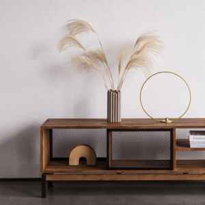 電視櫃, Karpenter 義大利設計家具, 工業風家具 BEBOP 附網狀金屬拉門電視櫃-44