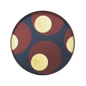 收藏 | 玩具 | 小物, 比利時原木實木家具｜Ethnicraft, 當代設計家具, Notre Monde 美國輕奢家飾 Turkish Dots 玻璃托盤-18