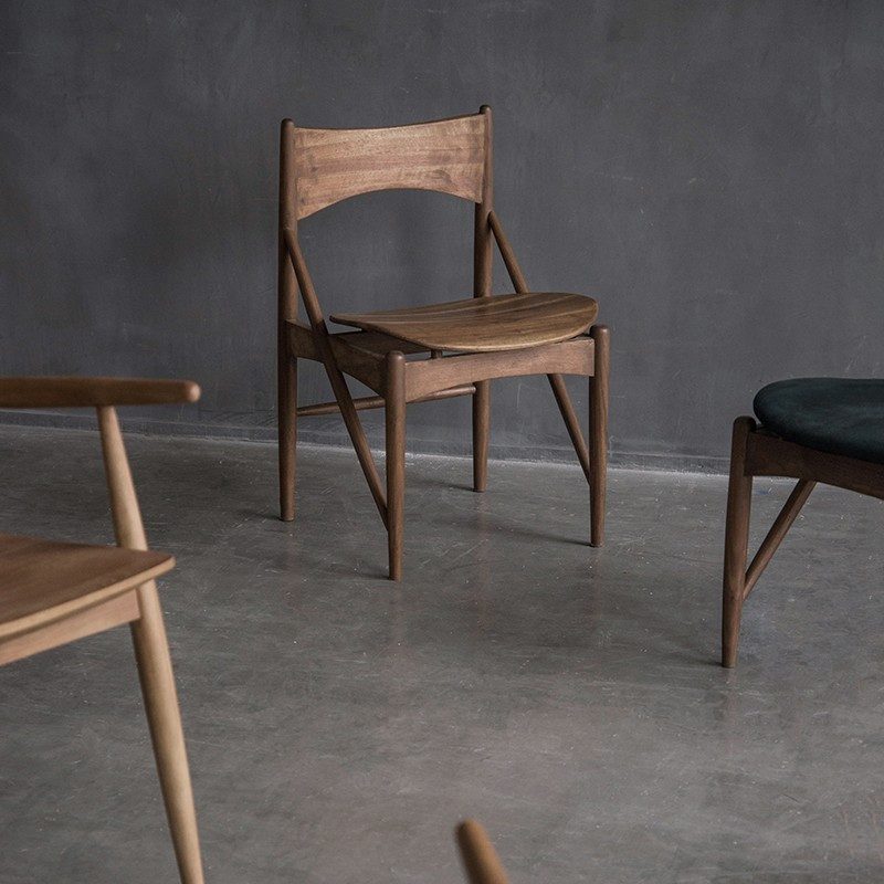 餐椅, 書桌椅, Air Division 新加坡獲獎實木家具, 極簡設計家具 Aviator 單椅-10