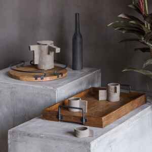 Dinky 方型工業風托盤