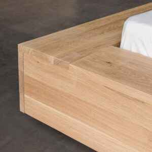 睡個好覺吧！Have a Sweet Dream, 柚木床架｜實木床架, 比利時原木實木家具｜Ethnicraft, 極簡設計家具 Madra 實木床架-22