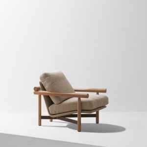 沙發, 休閒椅, District 8 摩登工業復古家具, 當代設計家具 Stilt 橡木單人沙發-27