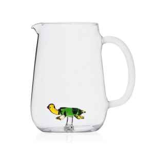 Ichendorf 米蘭設計玻璃製品 ANIMAL FARM 水壺 – 綠色烏龜-25