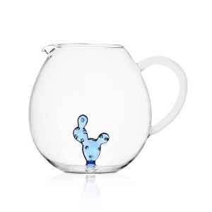 Ichendorf 米蘭設計玻璃製品 CACTUS 水壺 – 藍色仙人掌-17