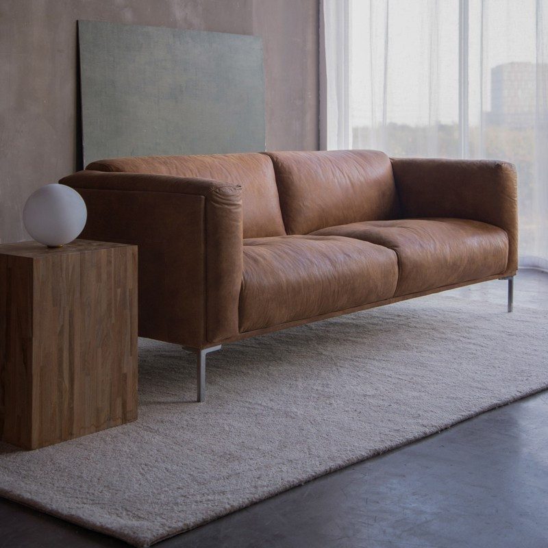 沙發, Mountain Living 家具系列, 當代設計家具 Cozy 真皮沙發-12