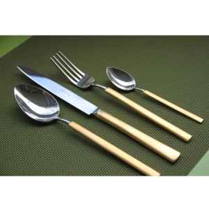 Herdmar 葡萄牙百年餐具 Vintage餐具16件組 (24K金握把)-32