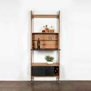 吧台, 高櫃, District 8 摩登工業復古家具, 工業風家具 Theo 壁面層架組合 (吧台組)-25