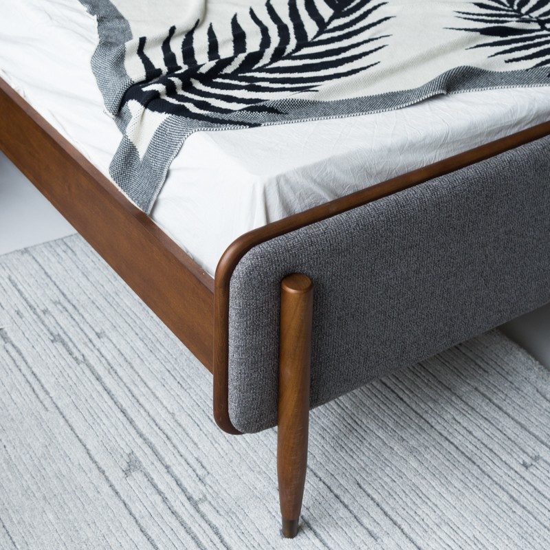 睡個好覺吧！Have a Sweet Dream, 柚木床架｜實木床架, Retro 復古摩登實木家具, 北歐家具 | Vintage Retro 實木床架-14