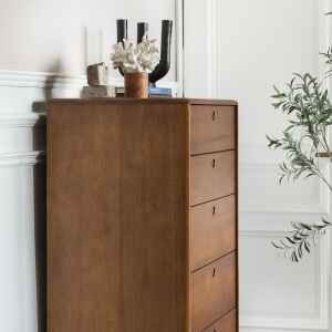 睡個好覺吧！Have a Sweet Dream, 邊櫃, 斗櫃, Retro 復古摩登實木家具, 北歐家具 | Vintage Retro 五抽斗櫃-18