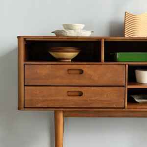 玄關, 邊櫃, Retro 復古摩登實木家具, 北歐家具 | Vintage Retro 二抽一門玄關櫃-18