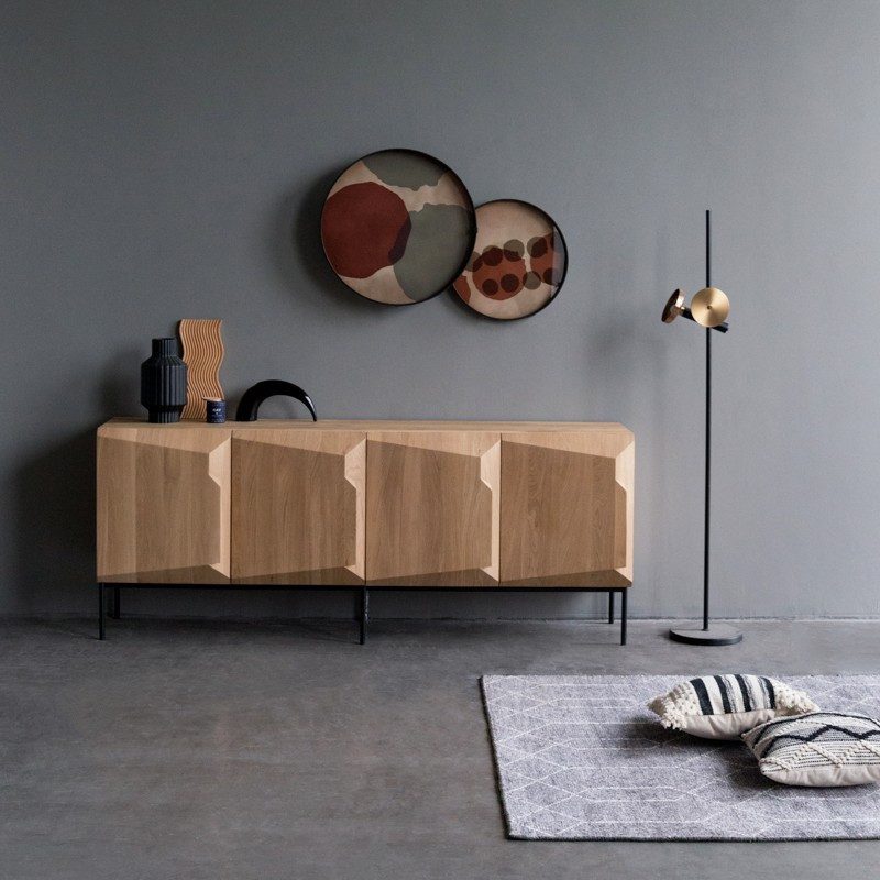 邊櫃, 比利時原木實木家具｜Ethnicraft, 極簡設計家具 Stairs 邊櫃-9